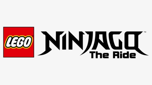 Ninjago The Ride R Black Original Cmyk - Lego Ninjago The Ride Logo, HD Png Download, Free Download