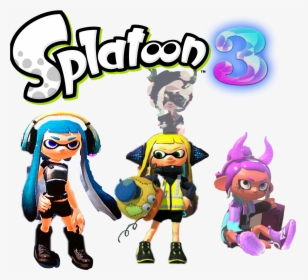 #splatoon #splatoon2 #splatoon3 #comingsoon #squidsisters - Splatoon Logo, HD Png Download, Free Download