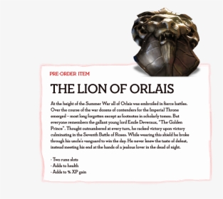 Popup-orlais - Lion Shield, HD Png Download, Free Download