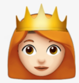 #emojis #girl #ginger #redhead #queen #princess #mine - Emoji With Pink Hair, HD Png Download, Free Download
