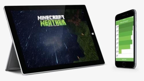Minecraftweather - Tablet Computer, HD Png Download, Free Download