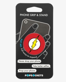Popsocket The Flash Logo Dccomic Phone Grip And Stand - Pop Socket Iron Man, HD Png Download, Free Download