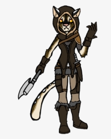 Feilyn The Vampiric Khajiit  another Character I’ve - Cartoon, HD Png Download, Free Download