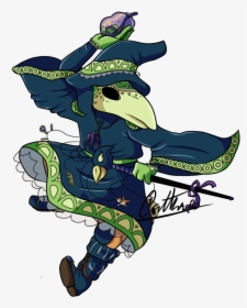 Female Plague Knight From Shovel Knight d’awwh Look - Female Shovel Knight Plague Knight, HD Png Download, Free Download