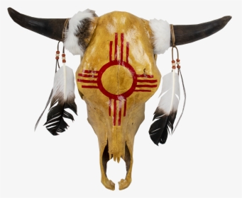 Native American Painted Steer Skulls, HD Png Download, Free Download