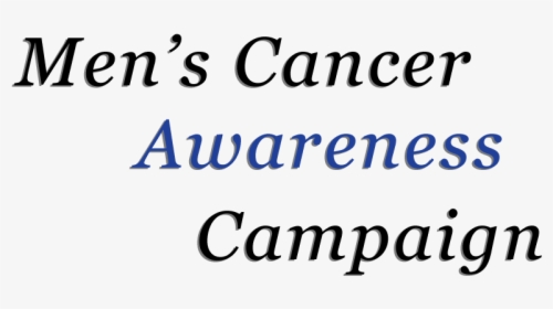 Mens Cancer Awareness Campaign - Electric Blue, HD Png Download, Free Download