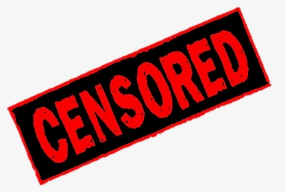 Freetoedit Censored Aviso Placa - Transparent Background Censored Icon, HD Png Download, Free Download