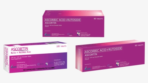 Ascortinimg - Ascorbic Acid Rutoside, HD Png Download, Free Download