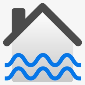 Flood Insurance Cliparts - Flooded House Icon, HD Png Download, Free Download
