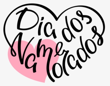 Dia Dos Namorados Lettering, HD Png Download, Free Download