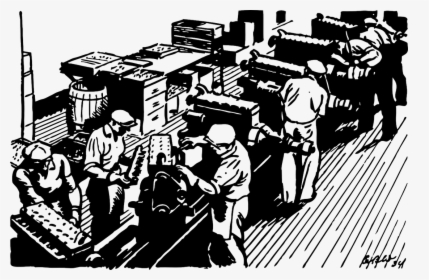 Imagen - Factory Workers Clipart, HD Png Download, Free Download