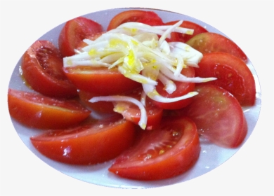 2019 05/ensalada De Tomate - Plum Tomato, HD Png Download, Free Download