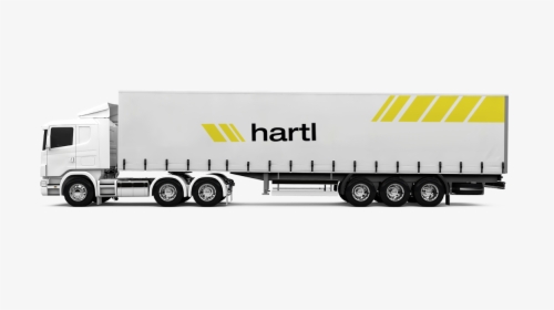 Cargo Truck Side View, HD Png Download, Free Download