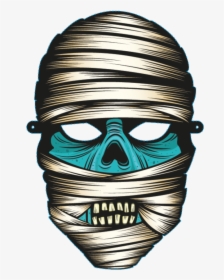 Transparent Mummy Head Clipart - Mummy Face Png, Png Download, Free Download