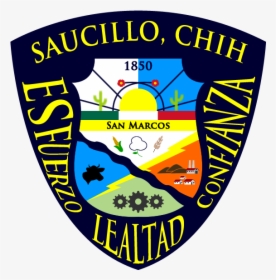 Escudo Saucillo New - Municipio De Saucillo Chihuahua, HD Png Download, Free Download