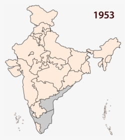 Andhra Pradesh Is Separated From Madras - India New Map After Article 370, HD Png Download, Free Download