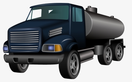 Transparent Camion Clipart - Clipart Oil Tanker Truck, HD Png Download, Free Download