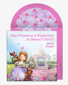 Sofia The First Invitation Ideas, HD Png Download, Free Download