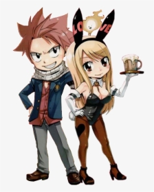Pin By Isδδc Βδσz On Fairytail - Fairy Tail Nalu Chibi, HD Png Download, Free Download