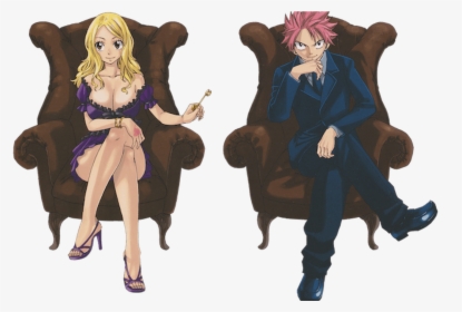 Natsu Dragneel En Costard , Png Download - Lucy And Natsu Png, Transparent Png, Free Download
