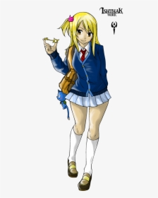About Lucy Heartfilia Google Search Fairy Tail Nalu - Lucy Heartfilia School Art, HD Png Download, Free Download