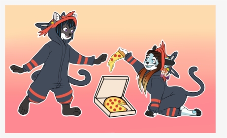Kigu Pizza Party - Cartoon, HD Png Download, Free Download