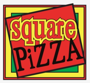 Sqpzlogo-01 - Square Pizza Clip, HD Png Download, Free Download