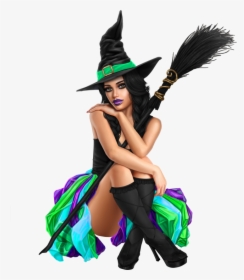 Hd Avh Adara 2 Tube, Witch, Clip Art, Witches, - Witch Png Tubes, Transparent Png, Free Download