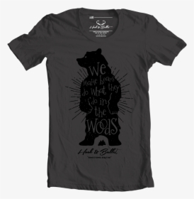 Bears In The Woods Tee, HD Png Download, Free Download