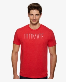 Ultimate Model Red Tee, HD Png Download, Free Download