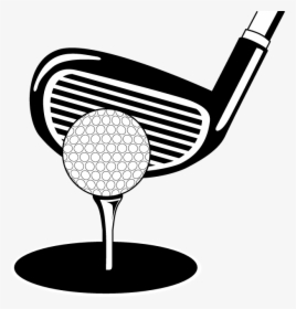 Golf Ball And Tee Clip Art Png - Golf Club And Golf Ball Clip Art, Transparent Png, Free Download