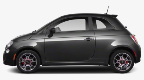 Fiat Png - Fiat 500 Sticker Car Black, Transparent Png, Free Download