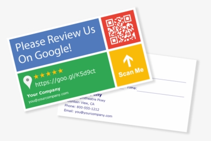 Picture - Review Us On Google Cards, HD Png Download, Free Download