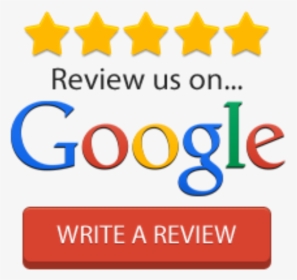 Google 5 Stars - Google Write A Review Button, HD Png Download, Free Download