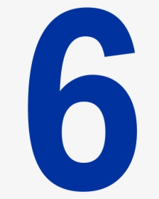 R1 Presentation Numbers 15 - Chiffre 6 En Grand Format, HD Png Download, Free Download