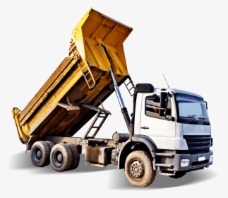 Roadside Construction Vehicles - Download Foto Dump Truck, HD Png Download, Free Download