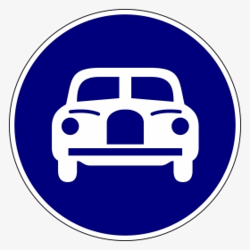 Motor Vehicles On The Motor Way Pw03 R2 11 - Light Vehicle Only Sign, HD Png Download, Free Download