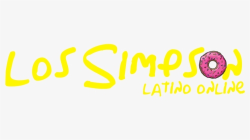 Los Simpson Latino Online - Calligraphy, HD Png Download, Free Download