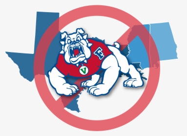 Southern States With Bulldog Logo-01 - Fresno State Bulldogs, HD Png Download, Free Download