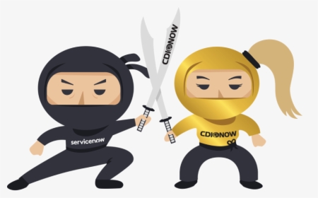 Servicenow Ninjas - Cartoon, HD Png Download, Free Download