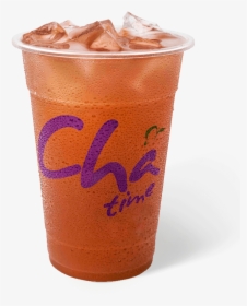 Strawberry Black Tea Chatime , Png Download - Caffeinated Drink, Transparent Png, Free Download