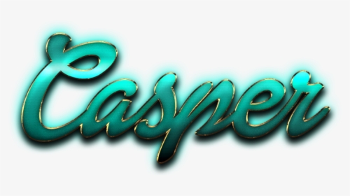 Casper Name Logo Png - Calligraphy, Transparent Png, Free Download