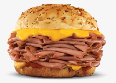 Arby"s Sandwich - Arby's Roast Beef Sandwich With Cheese, HD Png Download, Free Download