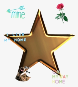 Gif Clip Art Star Image Gold - Star Gif Transparent Background, HD Png Download, Free Download