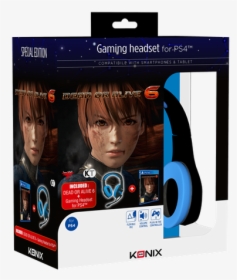 Imported Ps4de94 Large - Dead Or Alive 6 Headset, HD Png Download, Free Download