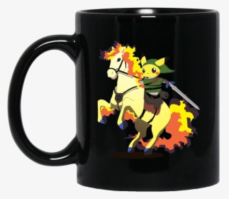 Pika Hero On Fire Horse Pokemon Mug - Legend Of Pika, HD Png Download, Free Download