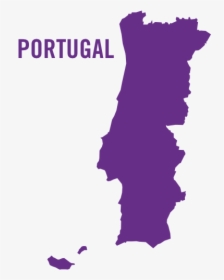 Portugal Red 0001 - Portugal Clipart Map, HD Png Download, Free Download