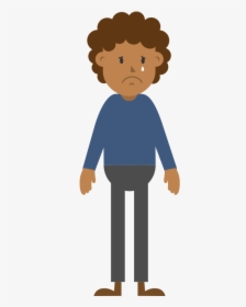 Sad Person Png - Sad Person Vector Png, Transparent Png, Free Download