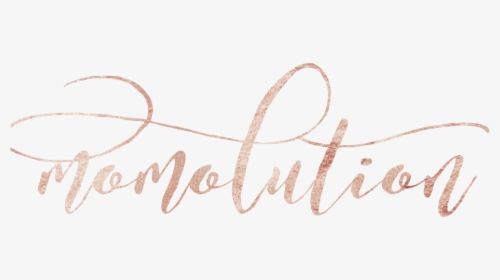 Momolution - Calligraphy, HD Png Download, Free Download