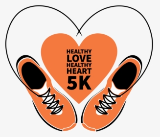 Ywca"s Healthy Love Healthy Heart 5k - Rainbow Coloring Page, HD Png Download, Free Download